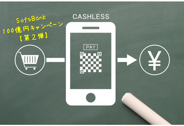 本日12日(月)から、SoftBankで「第2弾100億円キャンペーン」開始！