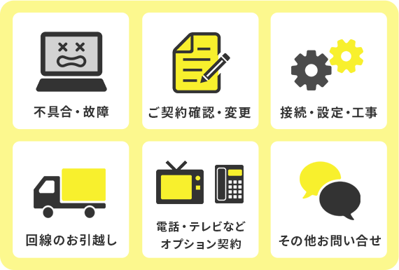 SoftBank 光 カスタマーサポート